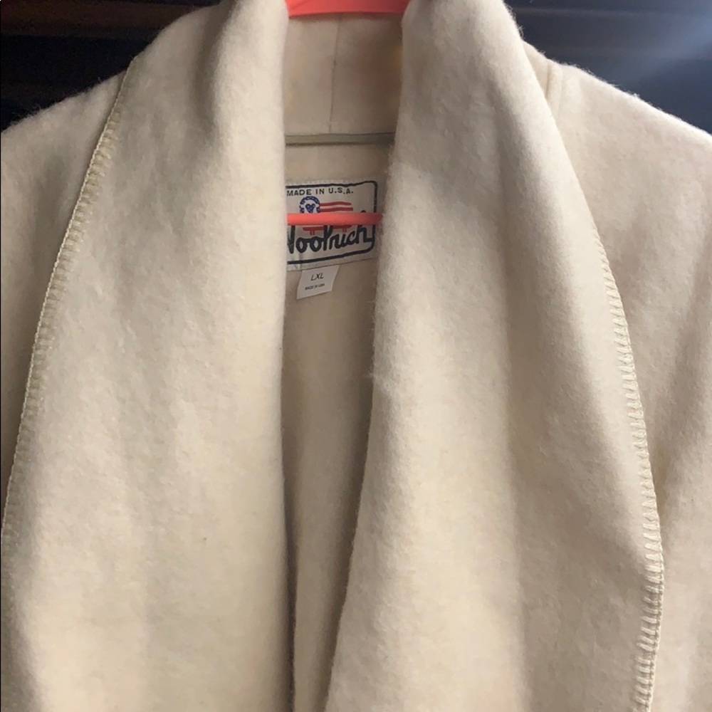 Woolrich Madewell Doubleweave Coat - Picture 6 of 8
